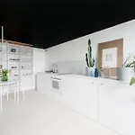 Stylish With A View Of Blue Church Apartament *